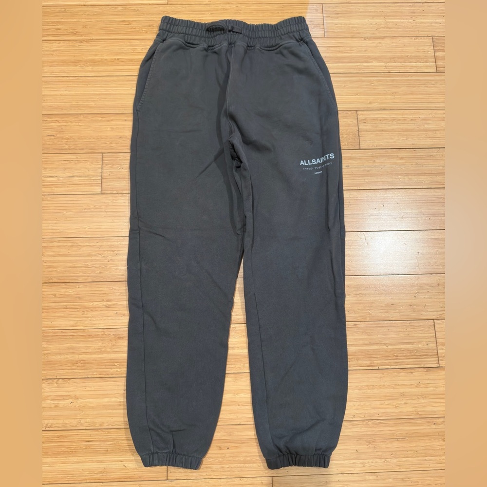 AllSaints UNDERGROUND Tracksuit bottoms 
Charcoal Sweatpants Size M